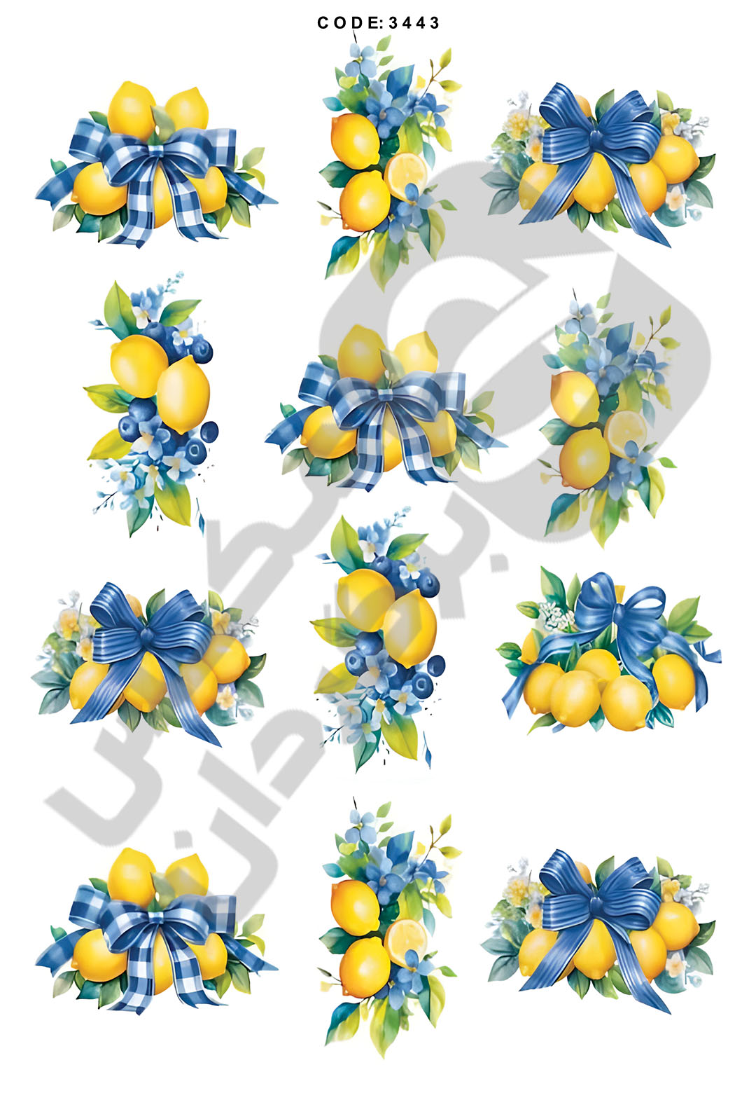 3443 تابستان خنک کد محصول 3443 - تصویر 1